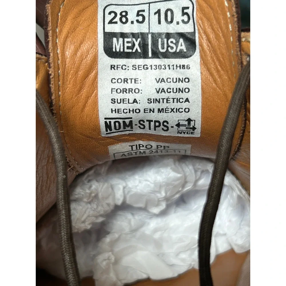 PROXON Steel Toe Executive Work Shoes CEO Brown